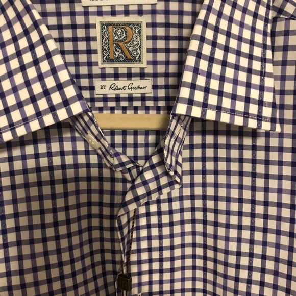 Robert Graham shirt size M new with tag - Picture 2 of 10
